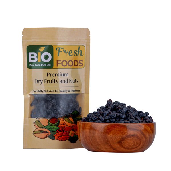 Dried Black Grapes (with seed)